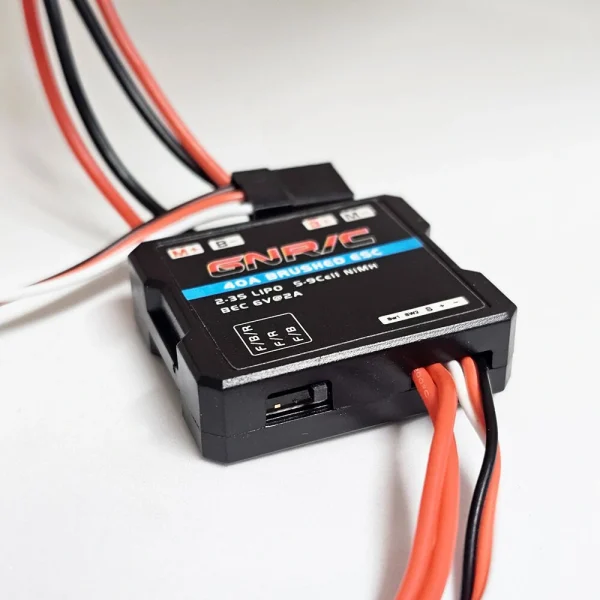 40A Brushed ESC GN-21 Climbing Double Version For MN86K MN86KS MN86 MN86S MN90 MN90K MN91 MN91K MN45 MN45K MN99 MN96 MN99S WPL B14 B14K B16 B16K B24 B24K B36 B36K C14 C14K C24 C24K C34 C34K C-34KM C44KM RC Car Boat Parts - Image 3