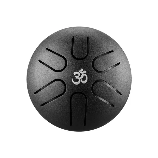 HLURU 3 Inch 6 Tone Mini Ethereal Drum Steel Tongue Drum Leisure Percussion Instrument for Beginner - Image 3
