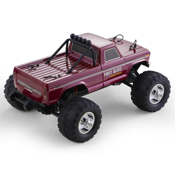 FMS for Ford F100 RTR 1/10 2.4G RWD 30km/h RC Car Monster Truck Off-Road Full Proportional Vehicles Models Toys - Image 3