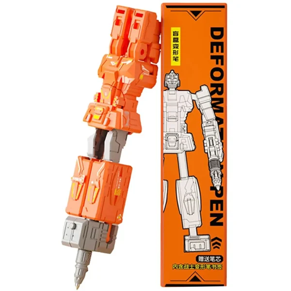 2 In 1 Robot Toy Deformable Pen Robot Deformation Action Figure Model Children Kids Birthday Gifts - Image 8