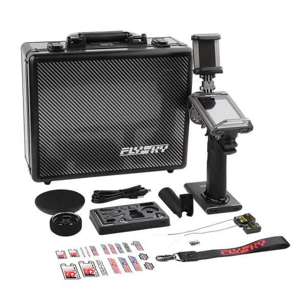 Flysky Noble NB4 Pro+ 2.4GHz AFHDS 3 18CH Radio Transmitter HVGA 3.5inch 320*480 LCD Touch Screen w/ FGR8B & FGR4B Receiver - Image 9