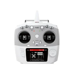 RadioLink T12D 2.4GHz 12CH PWM & SBUS & PPM & CRSF 2.8-Inch Color Screen Radio Transmitter with R12F Receiver for Helicopters RC Aircraft Gliders Car Boat