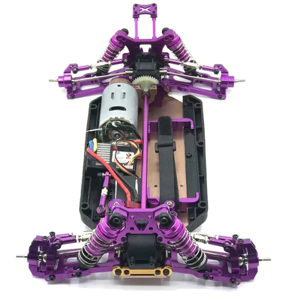 Metal Upgrade Parts WLtoys 144001 144010 124017 124019 Rlaarlo 1/14 1/12 AM X12 RC Car Shock Tower Arm Rod Kits - Image 7