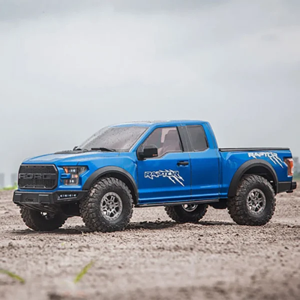 Traction Hobby KM 1/8 2.4G 4WD for Ford F150 RC Car Rock Crawler Off-Road Climbing Pickup Truck Differential Lock LED Light Mountain Vehicles Models Simulation Electric Remote Control Toys - Image 9