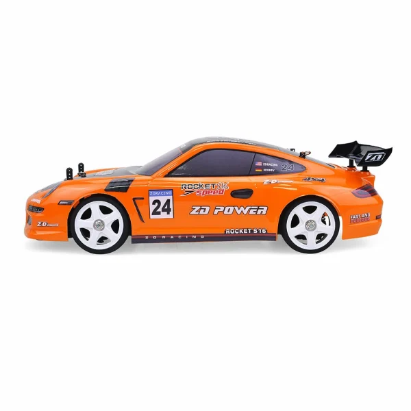 ZD 1/16 2.4G 4WD Brushed Racing Rocket S16 Drift RC Car Vehicle Models - Image 2