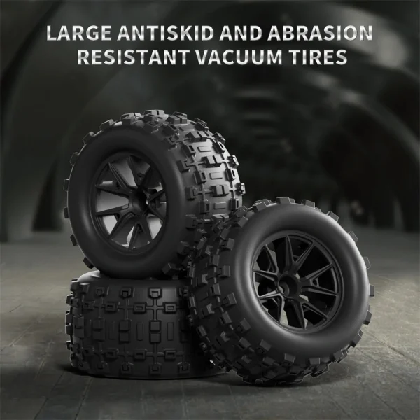 Funsky S910 Pro 1/16 2.4G 4WD 45km/h Brushless RC Car Two Battery Desert Off-Road High Speed Full Proportional Vehicles Models RTR Toys - Image 6