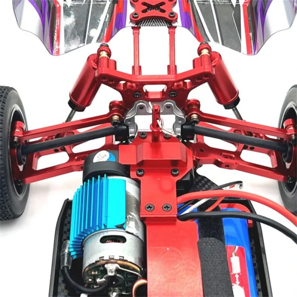 Upgraded Metal Parts Front Rear Suspension Arms Steering Cups C Hubs Rear Wheel Seats Set for Wltoys 124008 124010 1/12 RC Cars Vehicles Models Spare Accessories - Image 5