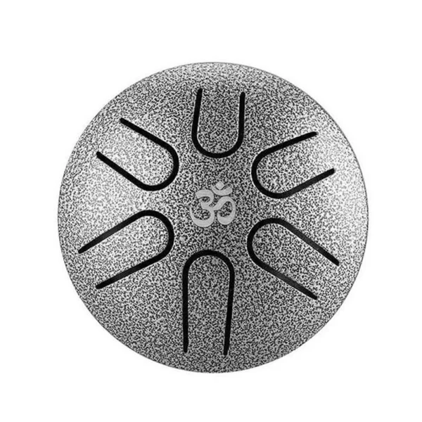 HLURU 3 Inch 6 Tone Mini Ethereal Drum Steel Tongue Drum Leisure Percussion Instrument for Beginner - Image 4