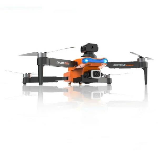 XKJ E99S Mini WiFi FPV with HD Dual Camera 360 Obstacle Avoidance Optical Flow Positioning Brushless Foldable RC Drone Quadcopter RTF - Image 4