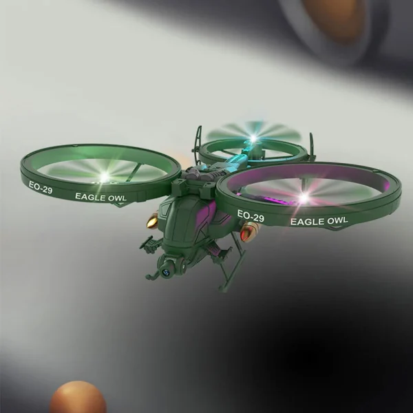 WX/RC E0-29 Scorpion 6CH Toy Remote Control Handle Drone Fighter Epp Remote Control Helicopter - Image 3