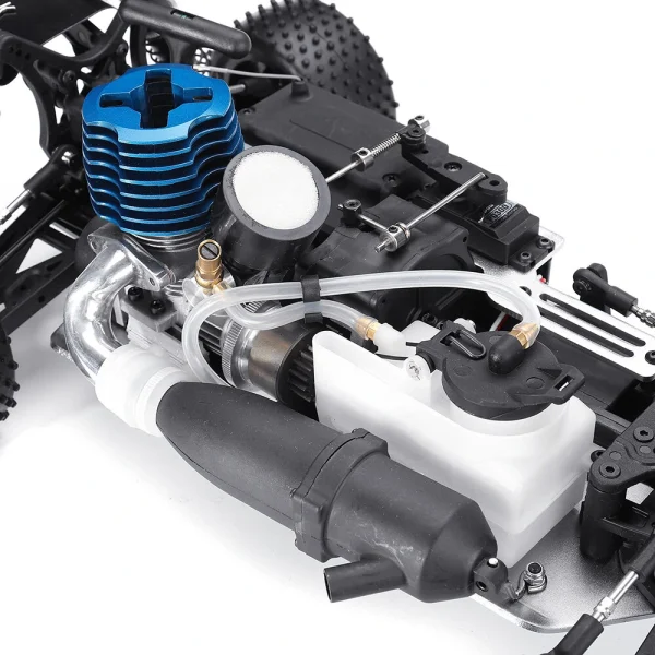 VRX RH1006 1/10 2.4G RC Car 75km/h High Speed Force.18 Gas Engine RTR Truck - Image 7