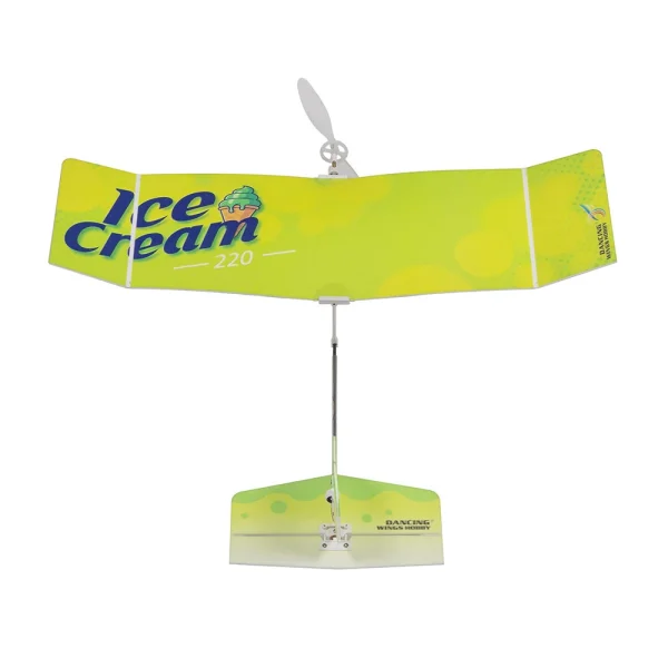Dancing Wings Hobby E23 ICE CREAM 220mm Wingspan 2.4GHz 3CH PP Foam Mini Indoor RC Airplane RTF - Image 4