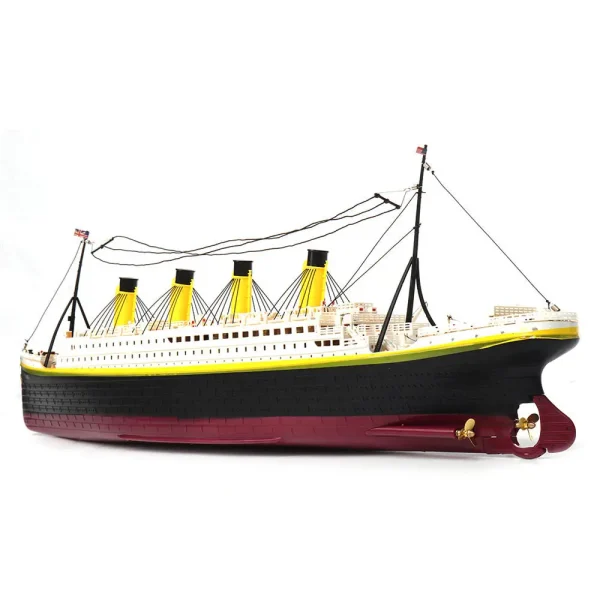 NQD 757 1/325 2.4G 80cm Simulation Titanic RC Boat Electric Ship Model with Light RTR Toys - Image 3