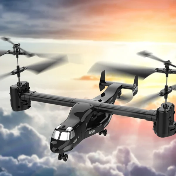 V22 2.4G 4CH Alloy Electric Wireless Long Endurance RC Helicopte RTF - Image 4