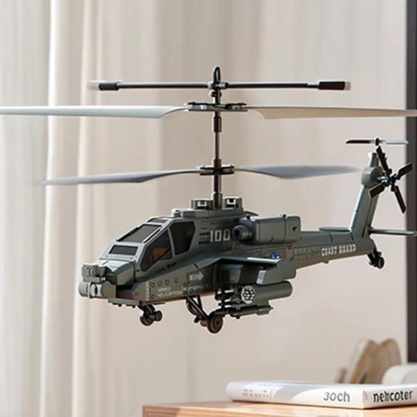 XK1 2.4G 3.5CH Altitude Holde Apache RC Helicopter RTF - Image 2