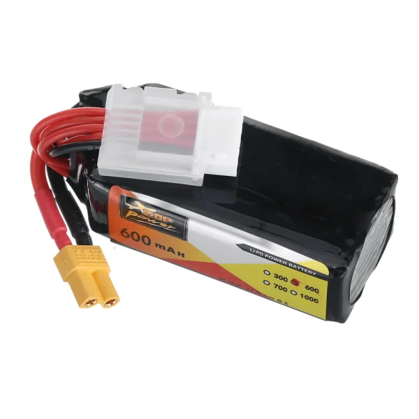 ZOP Power 14.8V 600mAh 60C 4S LiPo Battery XT30 Plug for Sub250 Oasisfly25 Oasisfly30 RC FPV Racing Drone - Image 2