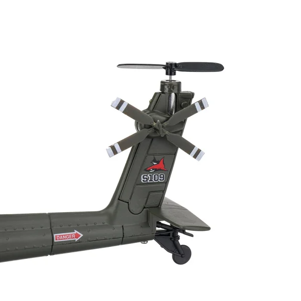 SYMA S109G 3.5CH Beast RC Helicopter RTF AH-64 Military Model Kids Toy - Image 8