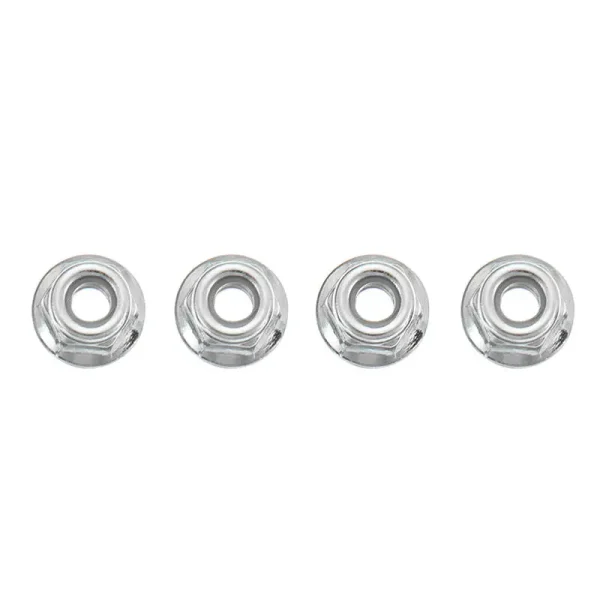 4PCS Plating RC Car Locknut For 9125 1/10 Parts No.25-WJ02 - Image 3