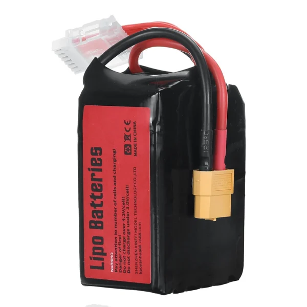 ZOP Power 22.2V 1500mAh 100C 6S LiPo Battery With XT60 Plug for SpeedyBee Master 5 V2 GEPRC MARK5 DC HD 6S CineApe35 6S FPV Drone - Image 6