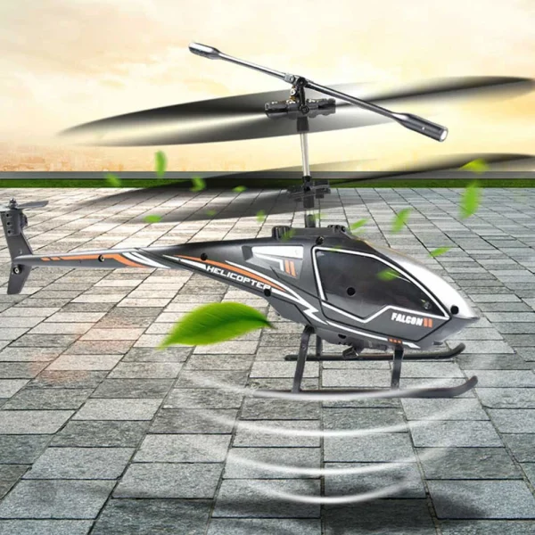 2.5CH Mini  Intelligent Fixed Height Charging Helicopter Shatter-free Remote Control Helicopter Toy - Image 3