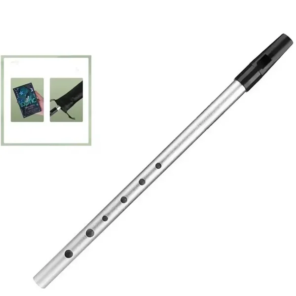 Irish Whistle Note C / D Aluminum Alloy with Teaching Materials - Image 2