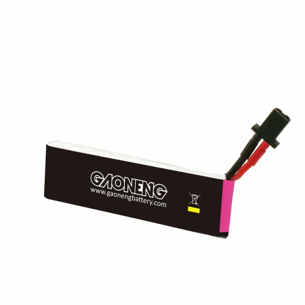 GAONENG GNB 3.8V 450mAh 80C 1S 4.35V HV LiPo Battery GNB27 Plug for TINY7  Moblite7 Walksnail Whoop FPV Racing Drone - Image 6