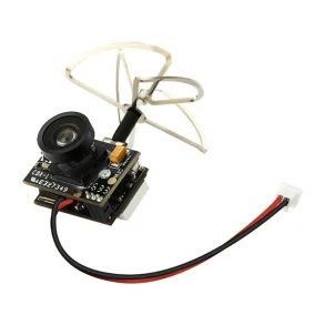 Eachine TX02 FPV Transmitter NTSC Super Mini AIO 5.8G 40CH 200mW VTX 600TVL 1/4 Cmos Camera for RC Drone