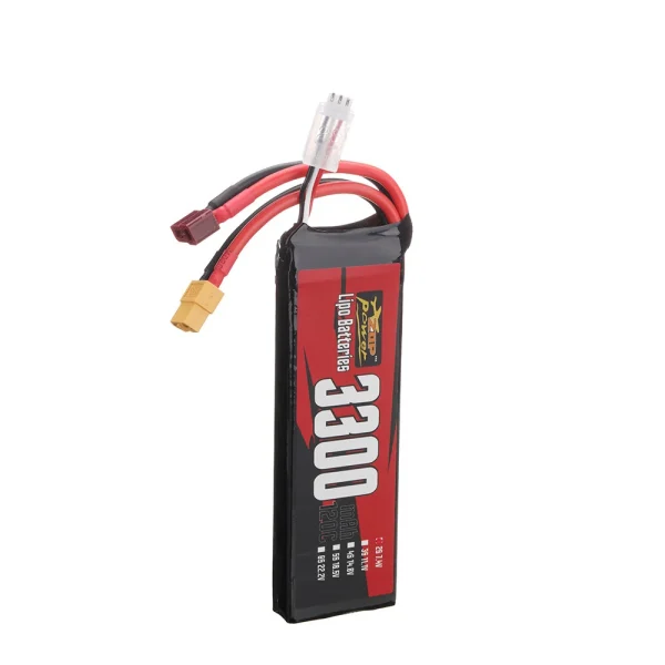 ZOP Power 2S 7.4V 3300mAh 120C 17.09Wh LiPo Battery XT60 Plug for RC Car - Image 5