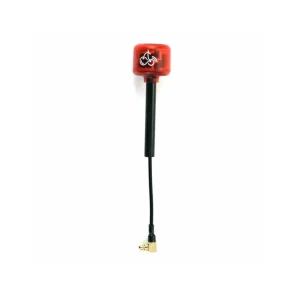 A Pair Rush Cherry RHCP MMCX Right Angle 1.2dBi 5.8Ghz FPV Racing Antenna for RC Drone