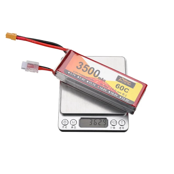 ZOP POWER 14.8V 3500mAh 60C 4S LiPo Battery XT60 Plug for RC Drone - Image 9
