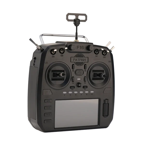 FATFISH F16 2.4GHz 16CH Hall Gimbals Built-in ELRS EdgeTX System Full Size Radio Transmitter 4.3" Touch Ultra-Bright 1000nit Screen for FPV Racer Drone - Image 6