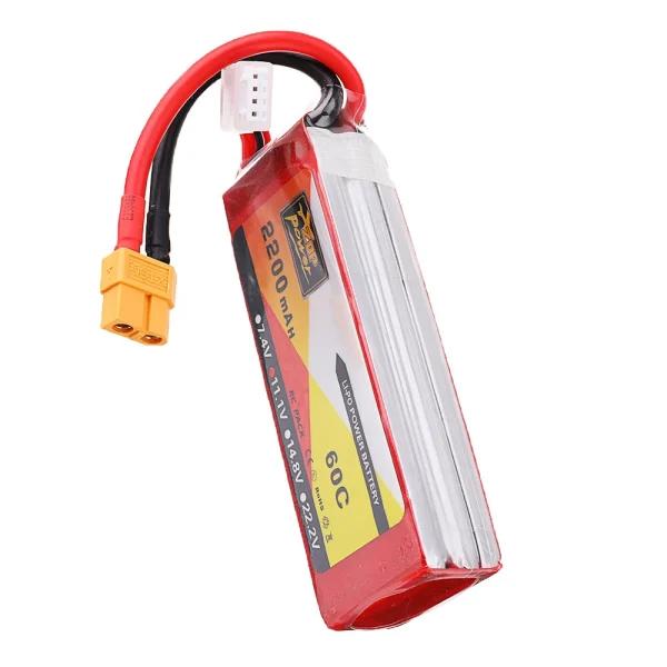 ZOP Power 11.1V 2200mAh 60C 3S Lipo Battery XT60 Plug for RC Quadcopter - Image 5
