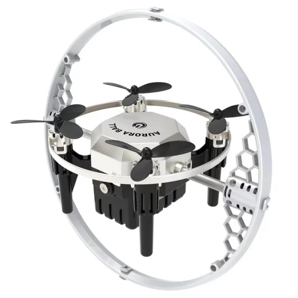FX-41 AURORA BALL Light Ring 360 Stunt Spin Altitude Hold Mode LED Circle Protection Kids Gifts 2.4G 4CH 6-Axis Remote Control RC Toys Drone Quadcopter RTF - Image 8