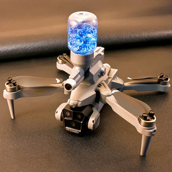 XKJ K11 MAX Three Camera WiFi FPV ESC 3 Lens with Water Bombs Launcher Optical Flow Positioning Brushless Foldable RC Drone Quadcopter RTF - Image 2