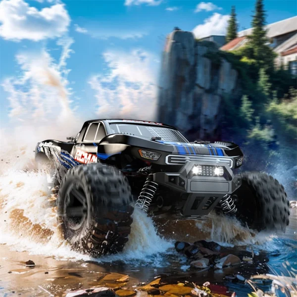 SMRC 8619 RTR 1/14 2.4G 4WD 38km/h RC Car High Speed Short Course Off-Road Truck LED Light Full Proportional Vehicles Models Toys - Image 8