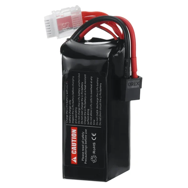 URUAV 22.2V 1500mAh 100C 6S LiPo Battery XT60 Plug for RC Drone - Image 6