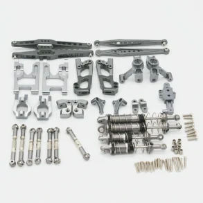 Wltoys 1/12 12427 12428 Upgrade Metal C Seat Steering Cup Shock Adapter Set RC Car Parts