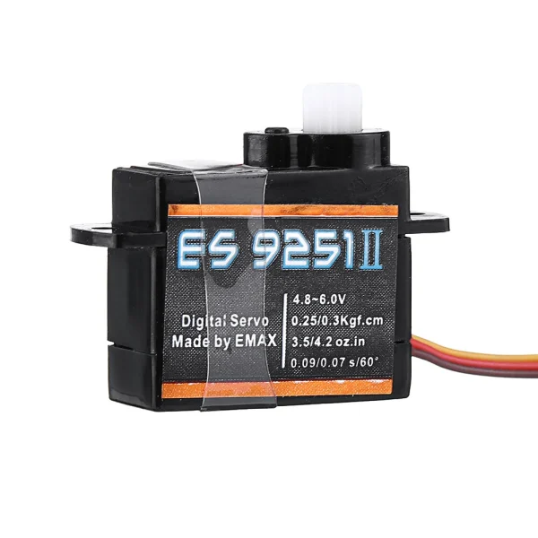 6PCS Emax ES9251  Upgrade Version 3g Plastic Gear Micro Digital Servo For RC Model - Image 4