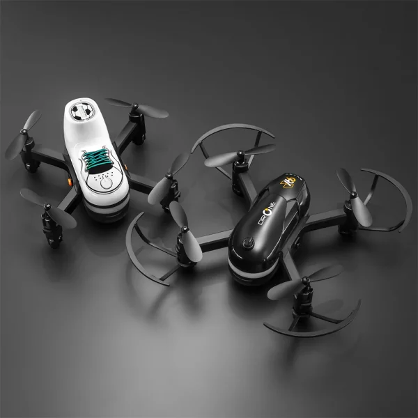 YLR/C S166 Removable 2 Batteries Design Climb Wall Flat Running AIR Flying Modes with Gradient Lighting 360 Stunt Roll Grid Full Protection Child Gift RC Toys Drone Quadcopter RTF - Image 2
