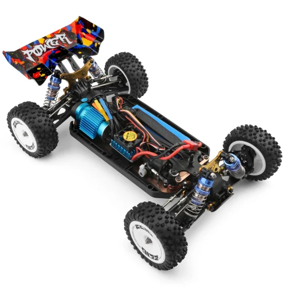 Wltoys 124007 1/12 2.4G 4WD Brushless RC Car 75km/h Off-Road Speed Racing Vehicles Models RTR Toys