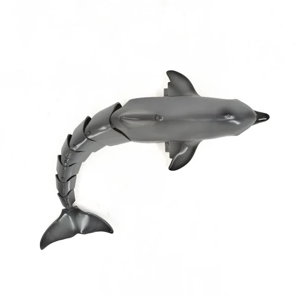 18006 2.4G Simulation Double Waterproof Automatic Cruise Spraying Dolphin Remote Control RC Boat - Image 3