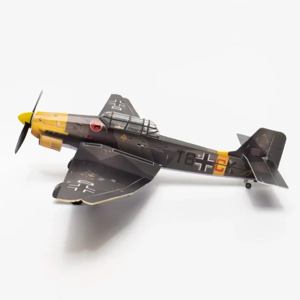 MinimumRC Ju-87 Stuka Bomber 430mm Wingspan KT Foam RC Airplane KIT+Motor - Image 9