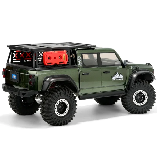 RGT Pathfinder EX86150 1/10 2.4G 4WD RC Car Rock Crawler Off-Road Climbing Monster Truck Hobbywing ESC Differential Lock Two Speed Portal Axle Reverse LED Light Vehicles Models Toys - Image 7
