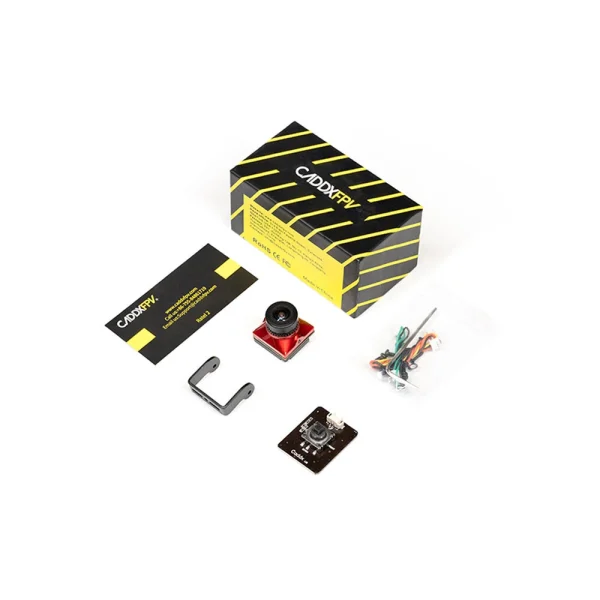 Caddx Ratel 2 1/1.8 Inch Starlight 1200TVL 2.1mm Lens FOV 165 NTSC/PAL 16:9/4:3 Switchable Micro Size Low Latency Freestyle FPV Camera For RC Drone - Image 7