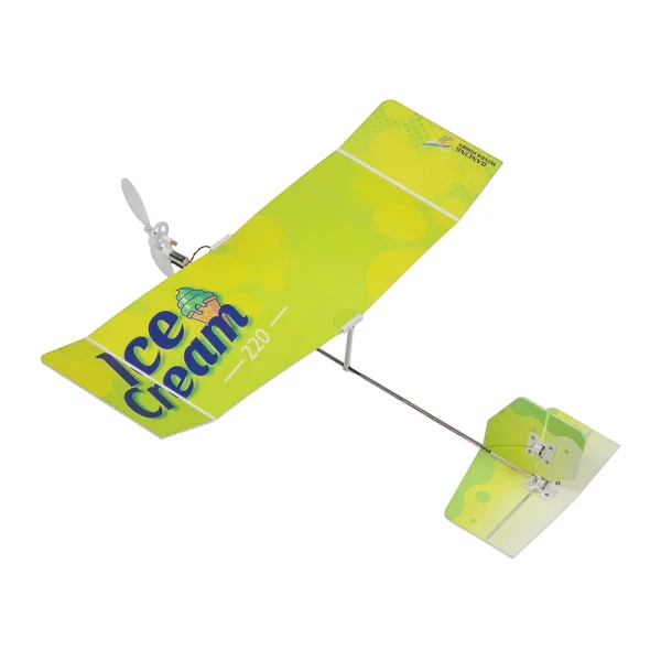 Dancing Wings Hobby E23 ICE CREAM 220mm Wingspan 2.4GHz 3CH PP Foam Mini Indoor RC Airplane RTF - Image 3