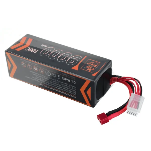 ZOP Power 15.2V 9000mAh 100C 4S LiPo Battery T Deans Plug for ZD Racing Pirates 3 RC Car - Image 7