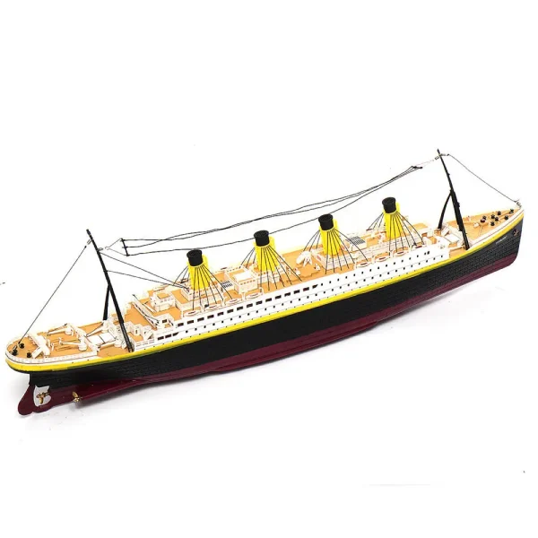 NQD 757 1/325 2.4G 80cm Simulation Titanic RC Boat Electric Ship Model with Light RTR Toys - Image 2