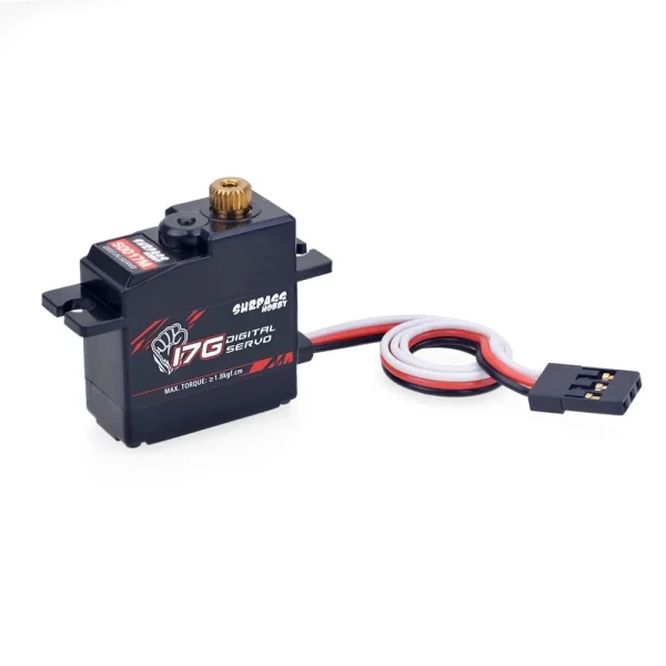 Surpass-Hobby S0017M 17G Metal Tooth Digital Steering Gear Servo For Wing Ducted Aircraft Model Ship Toy Car Lot Home Intelligent Robot - Image 3