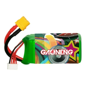 Gaoneng GNB 14.8V 1400mAh 120C 4S LiPo Battery T/XT60/XT90/EC5 Plug for FPV Racing Drone