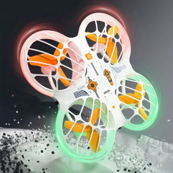 JJRC H122-YW WiFi FPV with HD Camera Intelligent Obstacle Avoidance Grid Full Protection Neon Colorful Child Gift RC Toys Drone Quadcopter RTF - Image 5